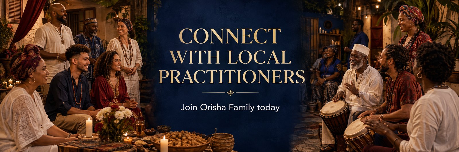 Connect with local Orisha practitioners — join the Orisha Family today