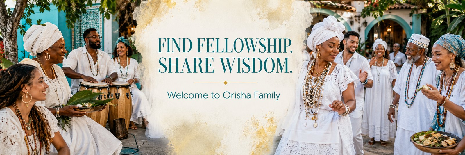 Find fellowship and share wisdom — welcome to the Orisha Family community
