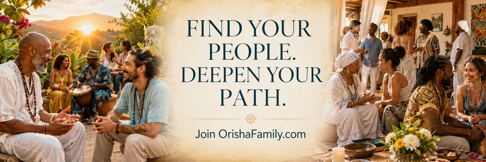 Find your people and deepen your path — join the private Orisha Family network