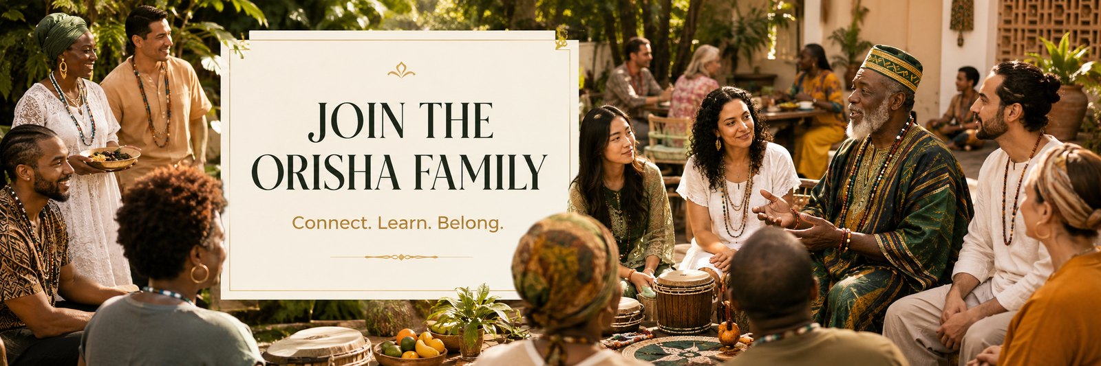 Join the Orisha Family — connect, learn, and belong in a private Orisha spiritual community