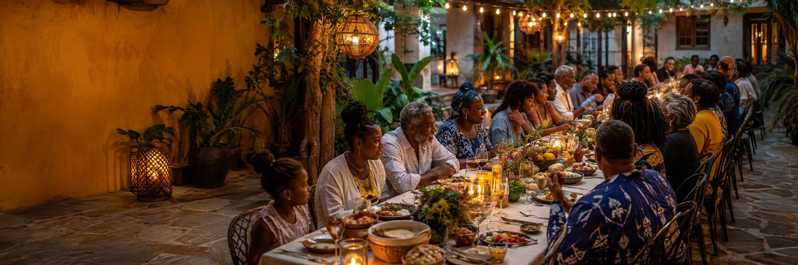 A community feast