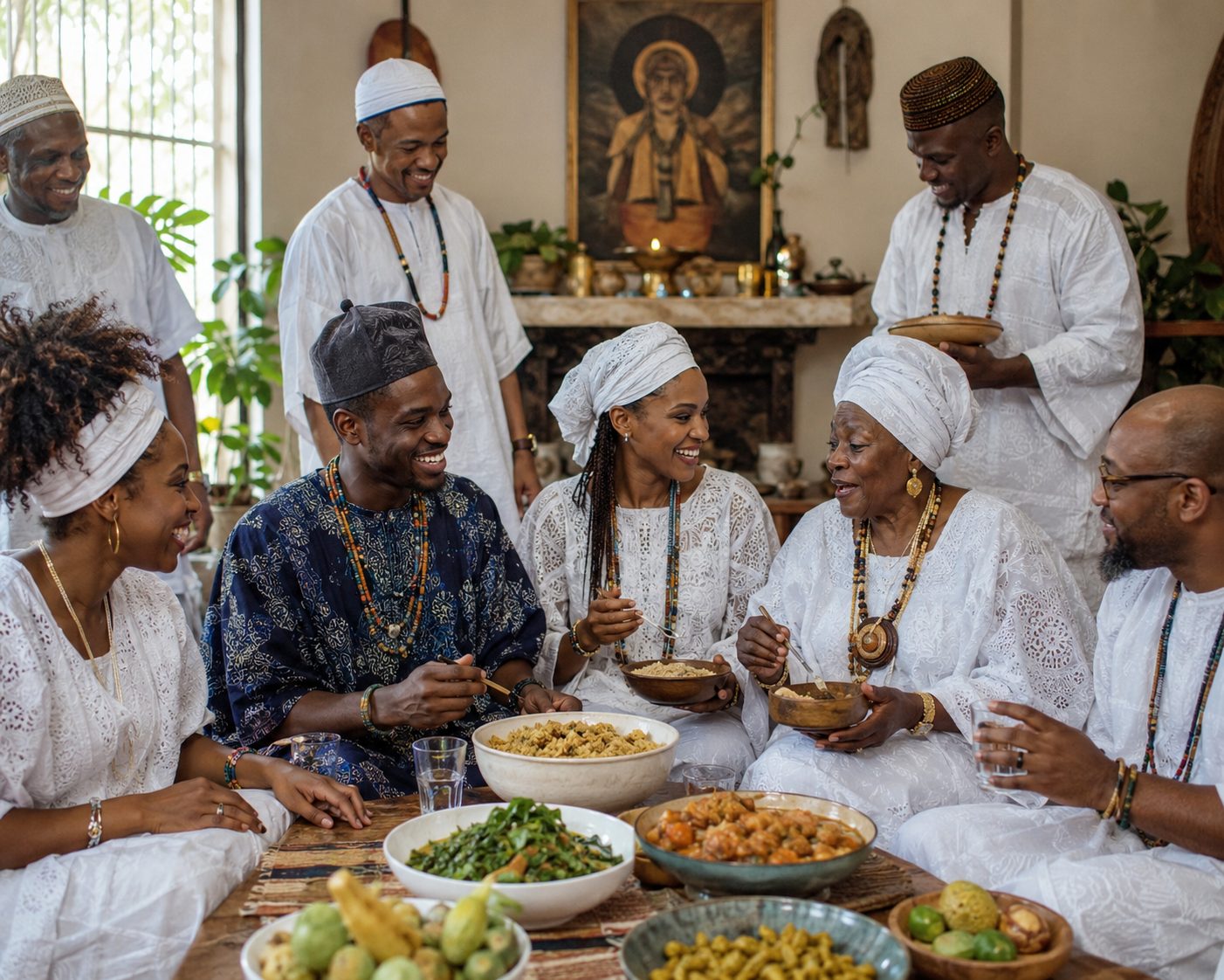 Sacred music and dance in community